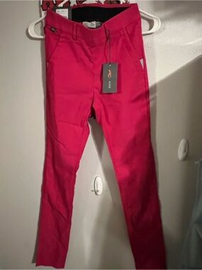 NWT KJUS Women's Ikala Treggings Slim Fit Hot Pink Pants